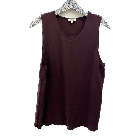 Aritzia Wilfred Tank Top Large purple open back - Picture 1 of 8